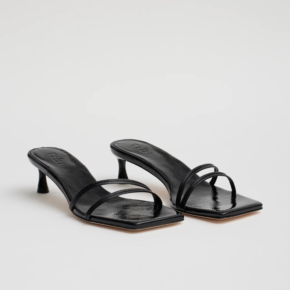 Tibi Jim Naplack Sandal - EU size 38 (US size 8.5)